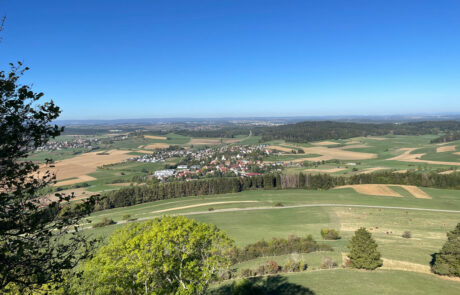 Wandertag Foto 3 Blick vom Hohenkarpfen